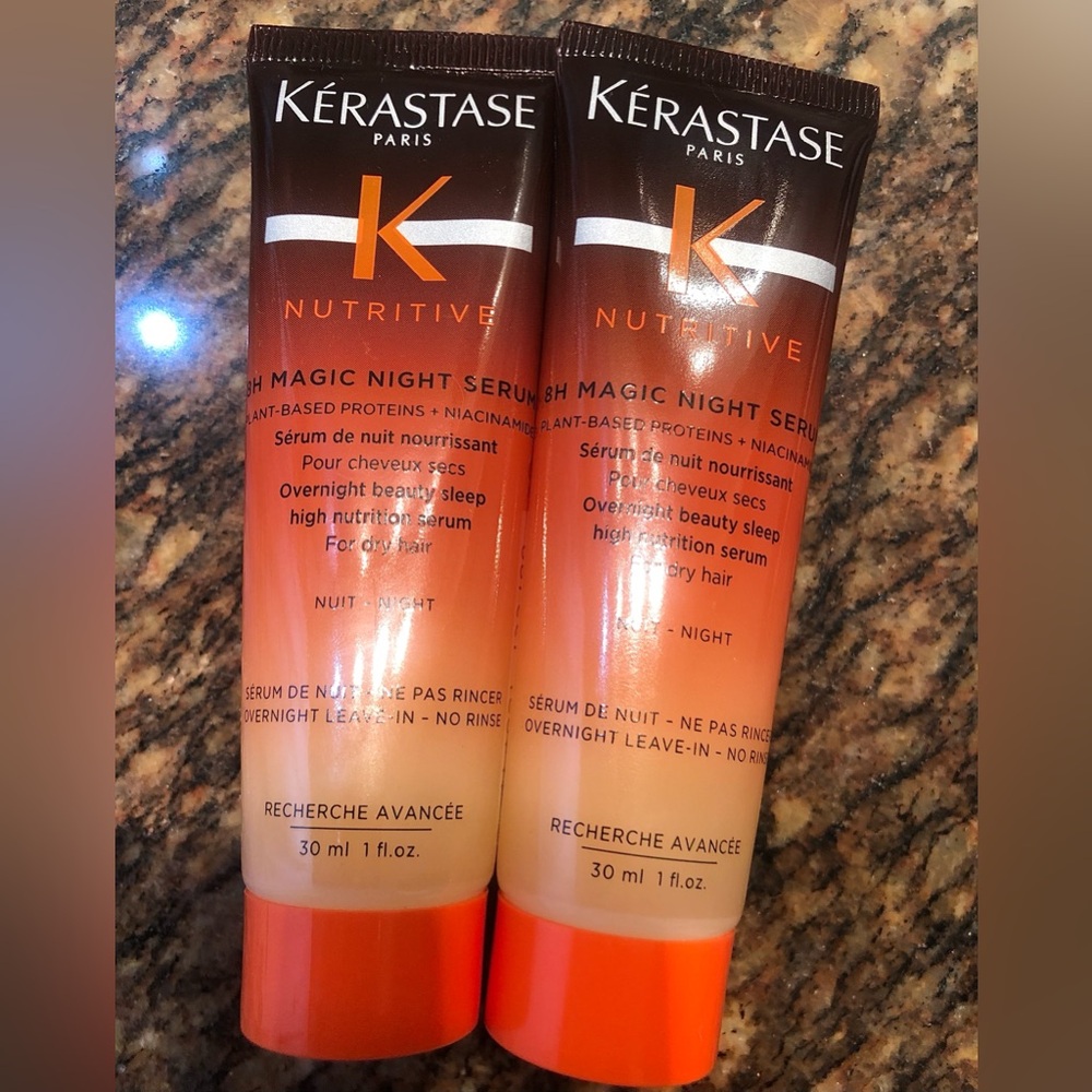 Kerastase Nutritive 8H Magic Night Serum - Orange and Brown